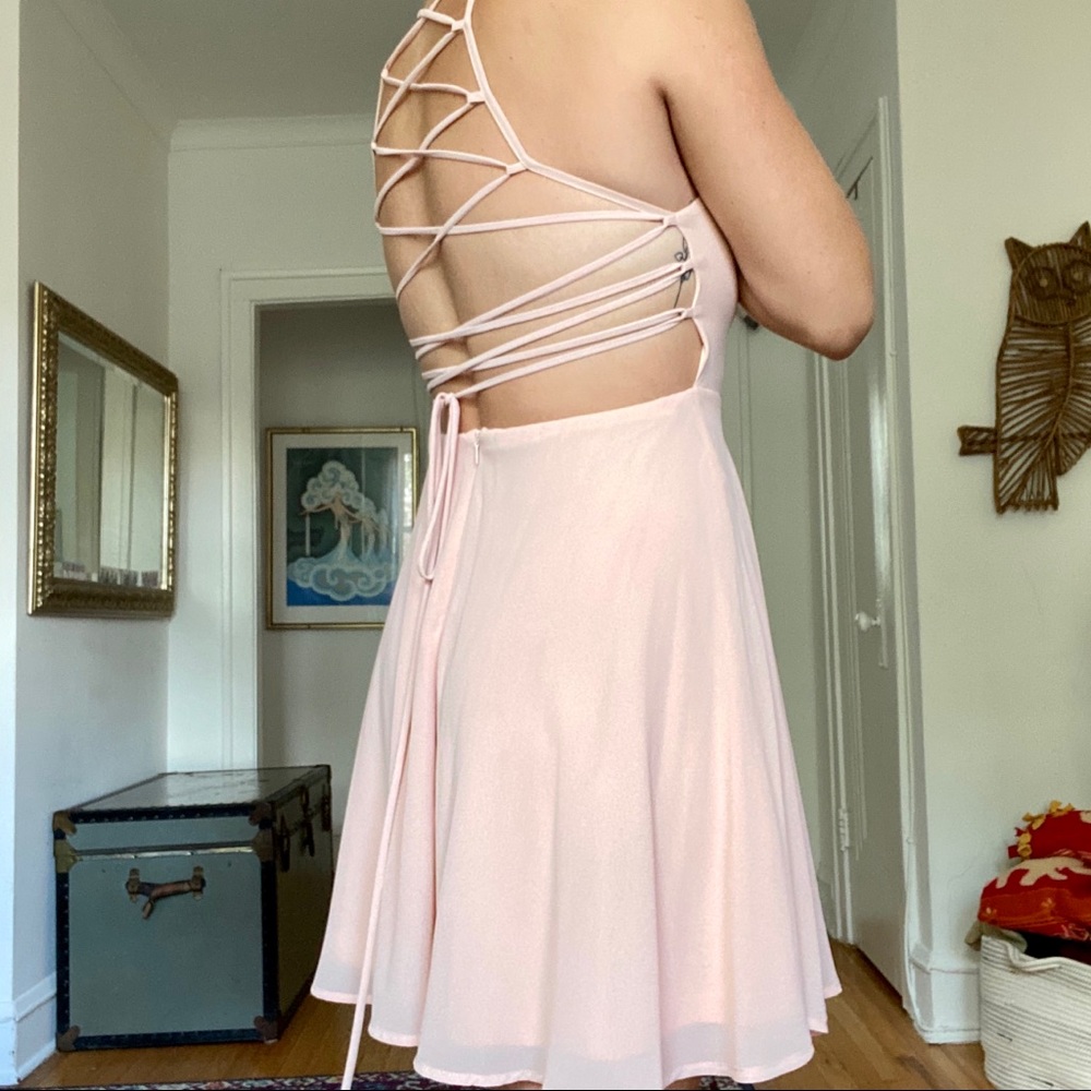 Strappy Back Lulu’s Dress